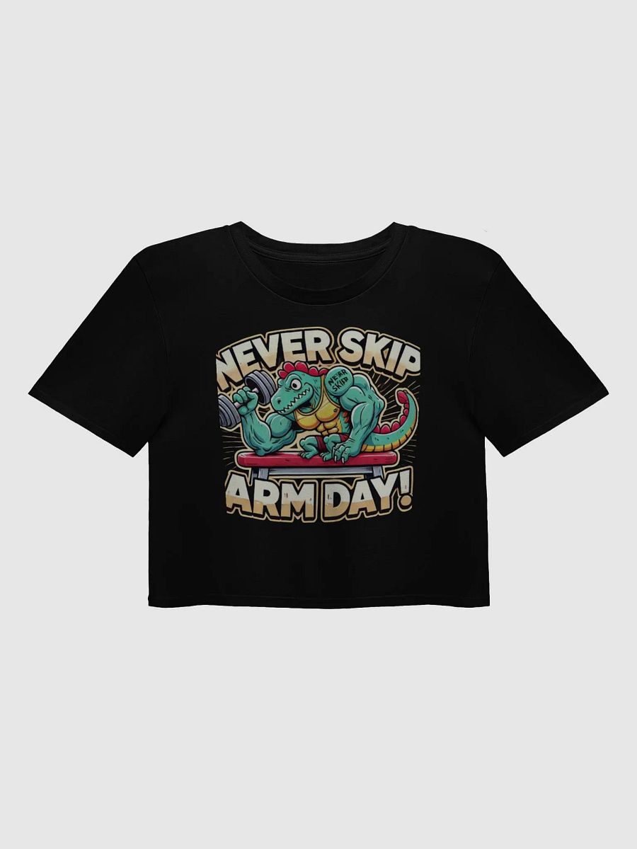Muscle Dino Arm Day Crop Top product image (1)