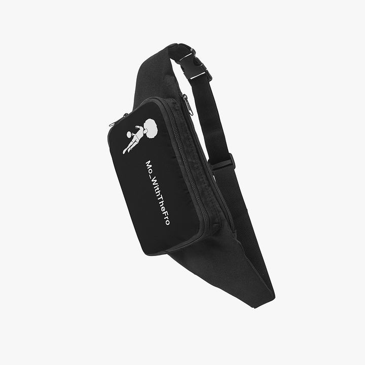 Mo_WithTheFro Black Chest Bag product image (1)