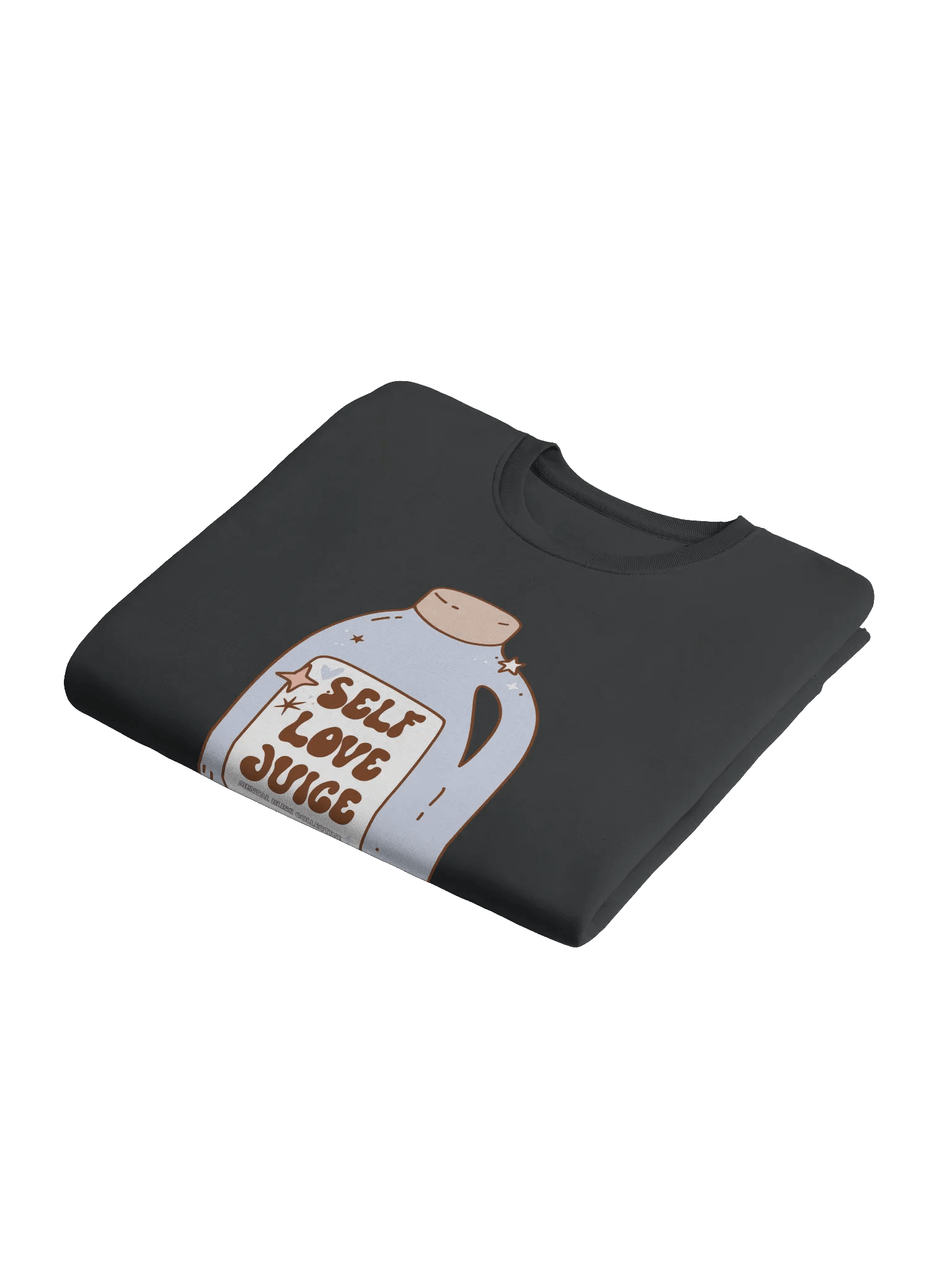 "Self Love Juice" Organic Cotton Sweatshirt – Stay Hydrated with Self-Love product image (6)