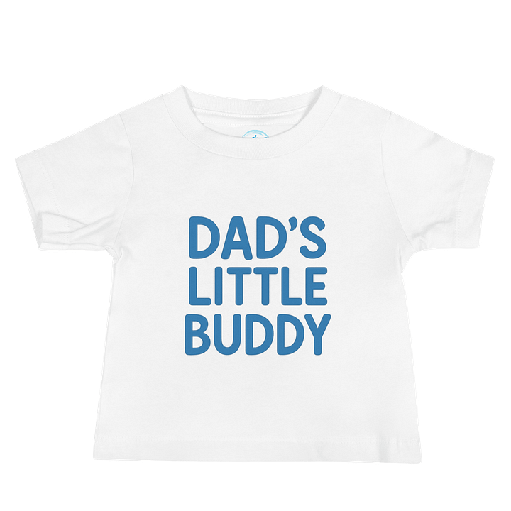 Dad's Little Buddy Baby Tee product image (2)