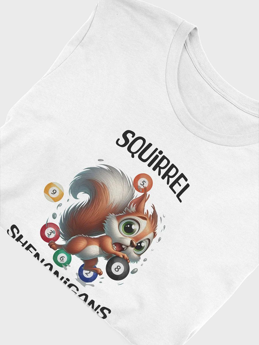 Squirrel Billiards Shenanigans Graphic Tee product image (76)