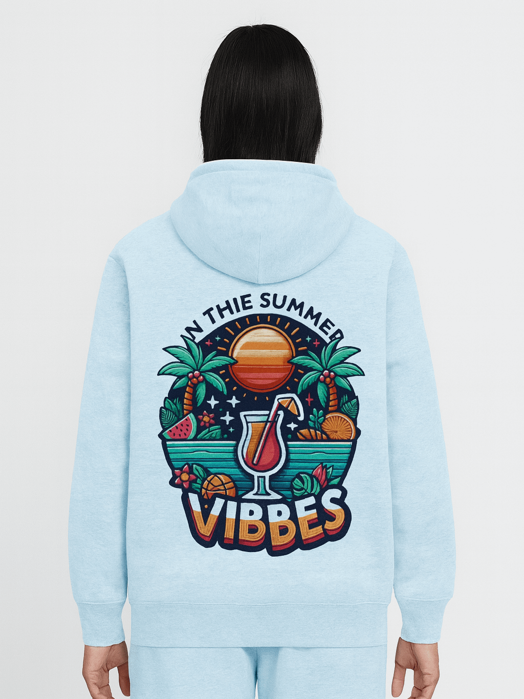 Tropical Vibes Unisex Hoodie product image (1)