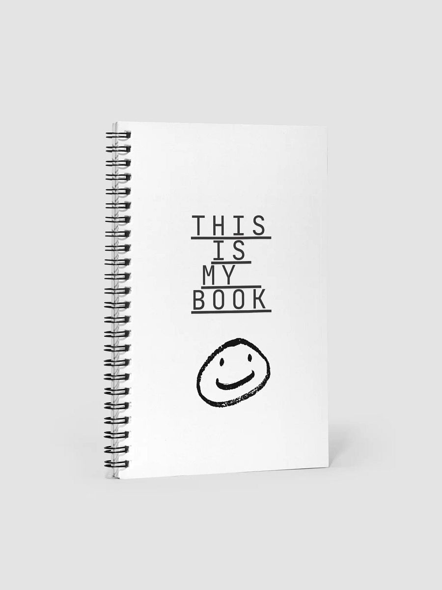 Smile & Scribble Spiral Notebook product image (1)