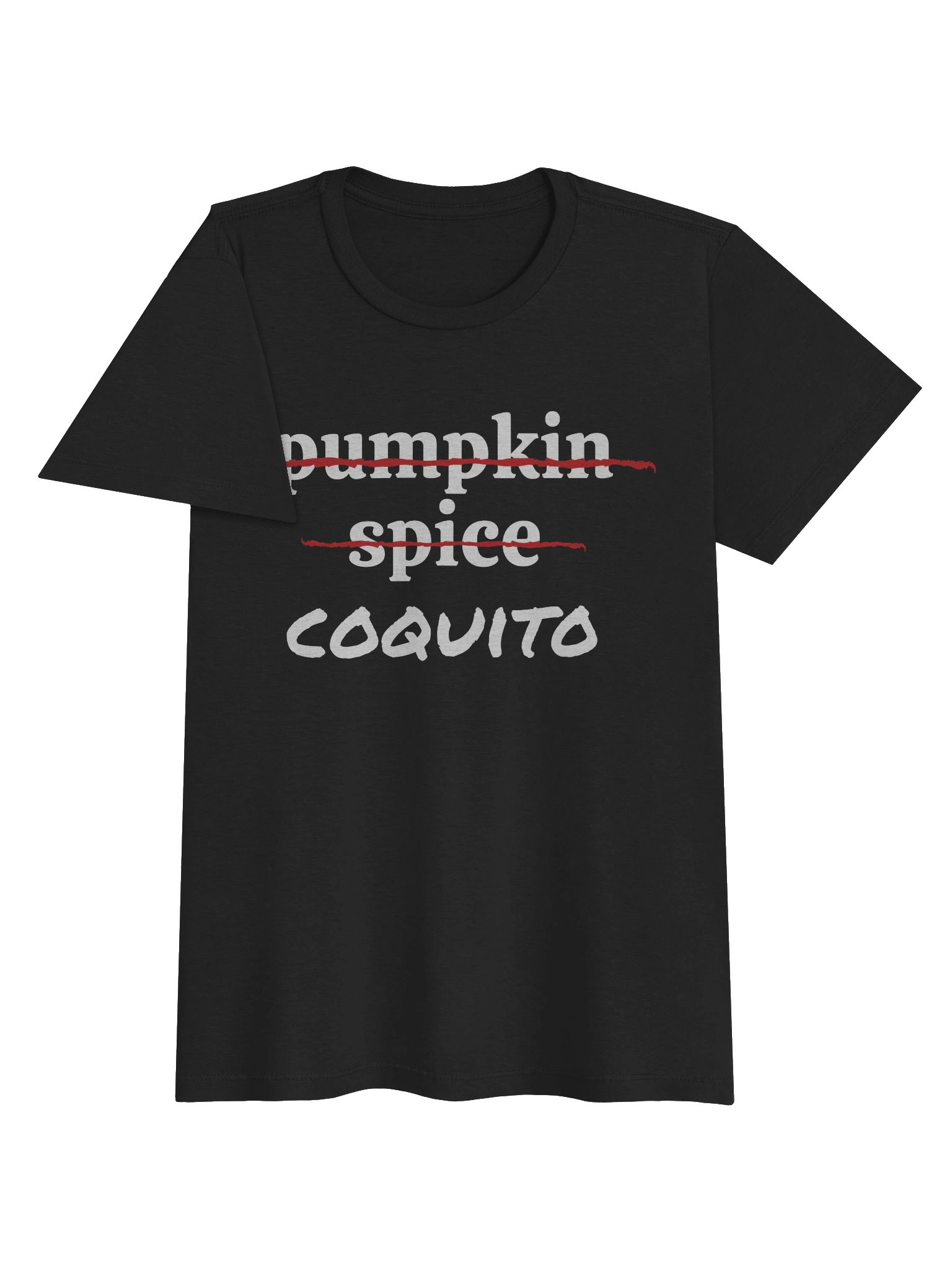 Pumpkin Spice Coquito T-Shirt Mujer product image (2)