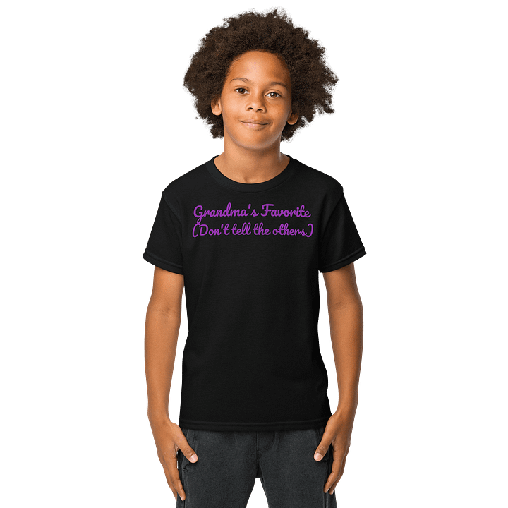 Funny Baby Shirt – Grandma’s Favorite Joke Tee product image (1)