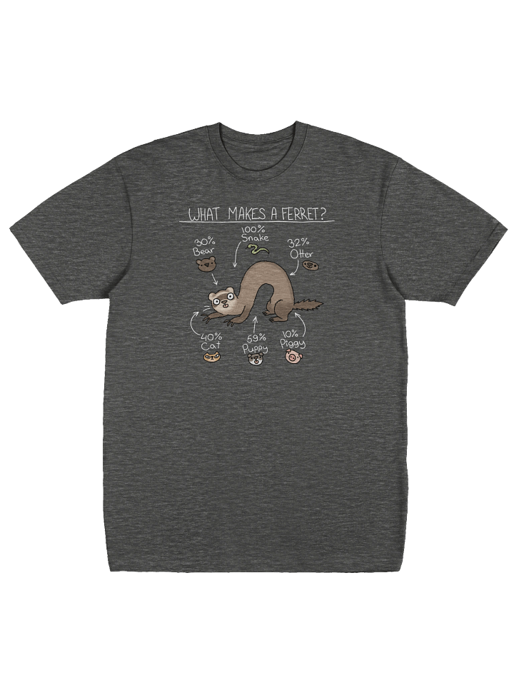 What Makes a Ferret Anatomy | T-Shirt product image (1)