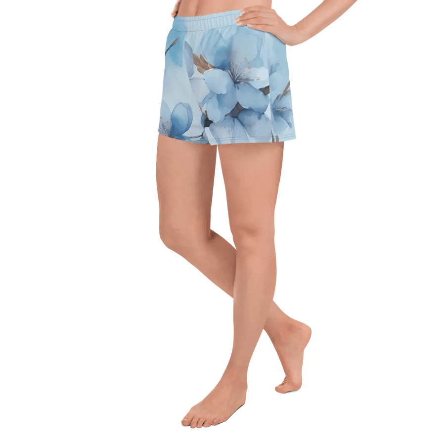 Serene Blossom Dreams Athletic Shorts product image (4)