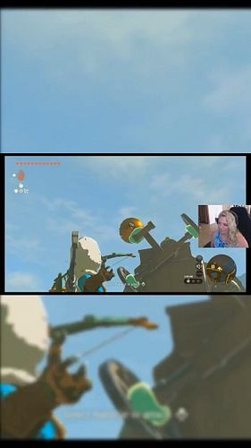 I have no idea what I’m doing. Was just trying to get a wagon across the river 😂😂😂 #tearsofthekingdom #totk #zelda #nintendos...