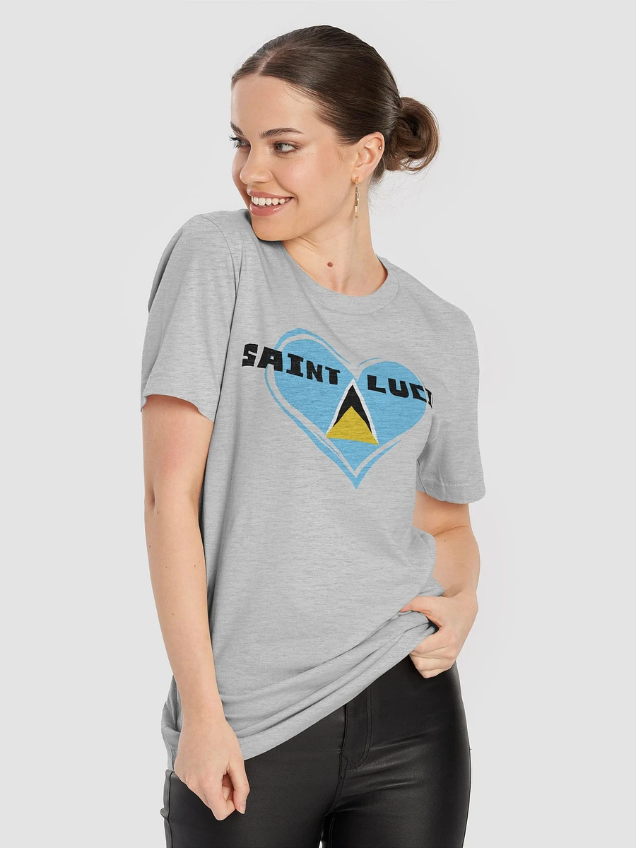 Saint Lucia Heart Tee product image (85)