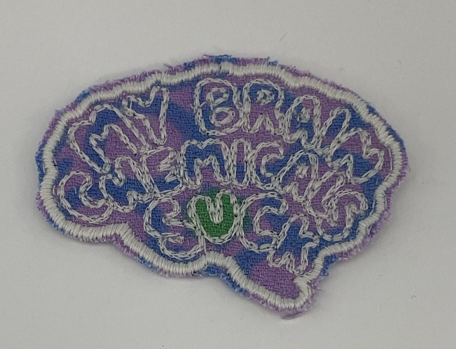My Brain Chemicals Suck Patch product image (3)