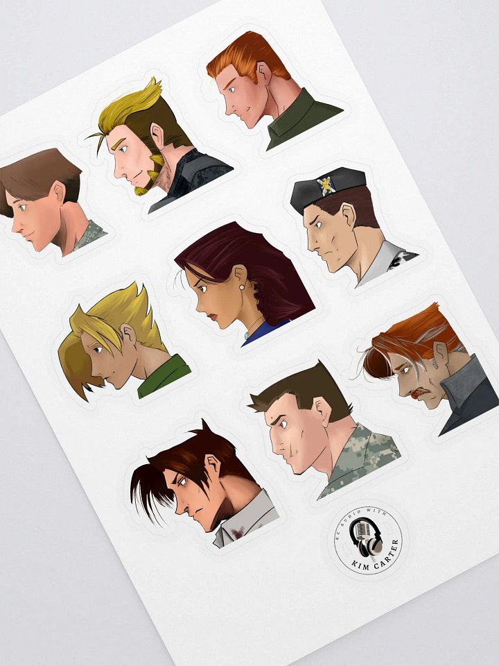 Rescued From Aliens sticker set product image (2)