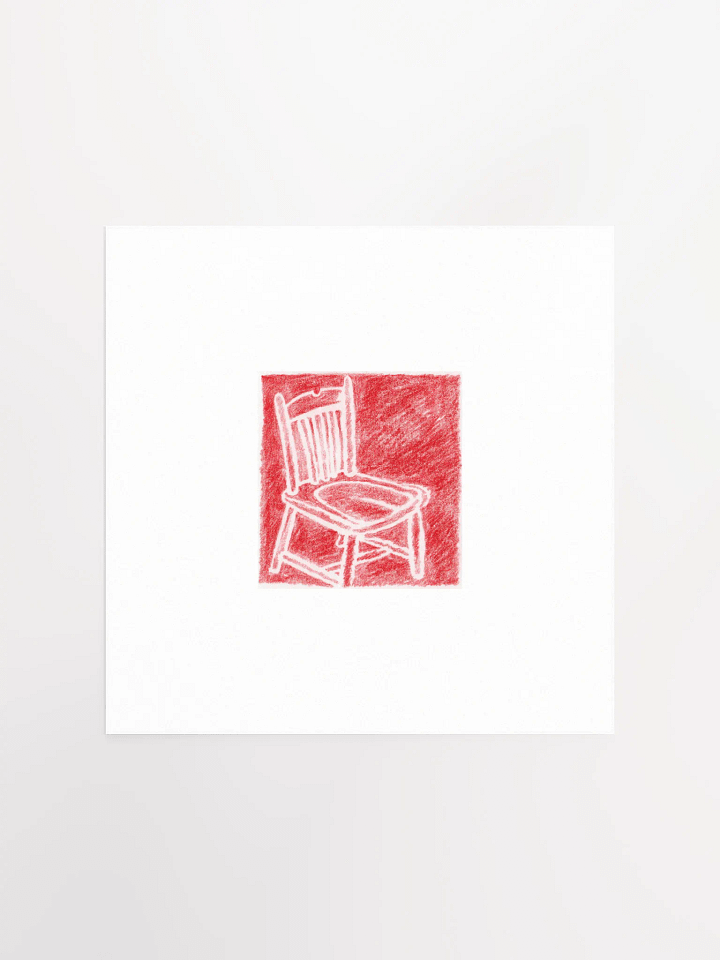 Red Chair Print product image (2)
