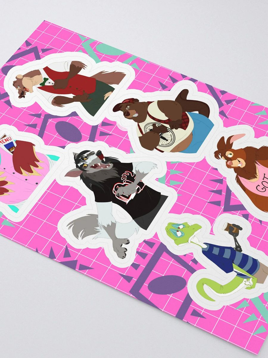 Cape Escape NPC Sticker Sheet #02 product image (2)