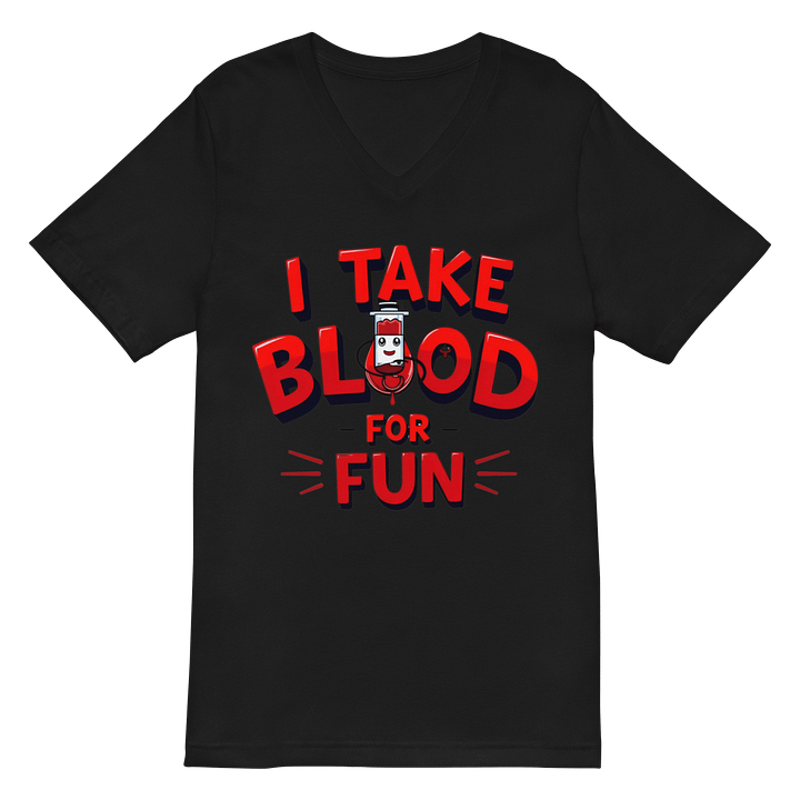 Bloody Fun V-Neck Tee product image (3)
