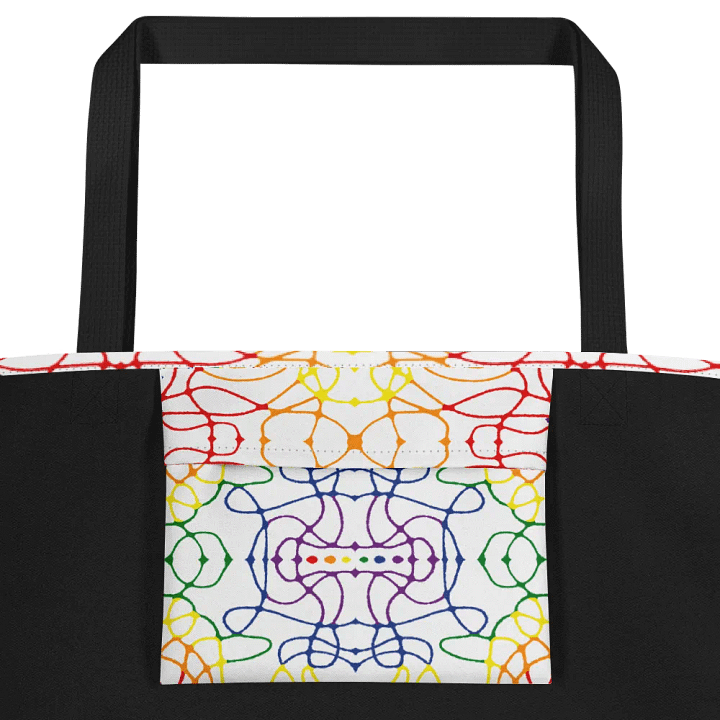 Rainbow Abstract Tote product image (2)