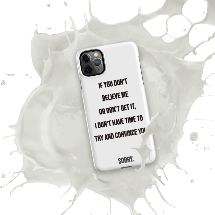 SATOSHI Quote - iPhone Snap Case product image (50)