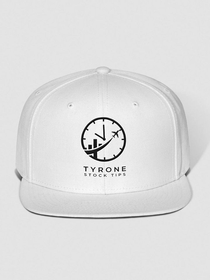 Time Traveler Black Logo Wool Snapback product image (1)