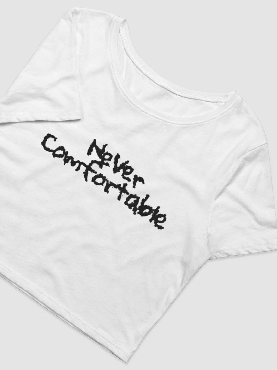 NEVER COMFORTABLE CROP-TEE - V.1 product image (5)