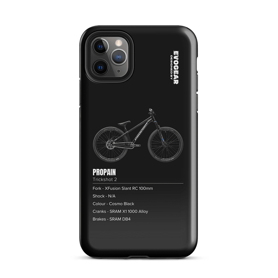 Black Propain Trickshot 2 iPhone Case product image (51)