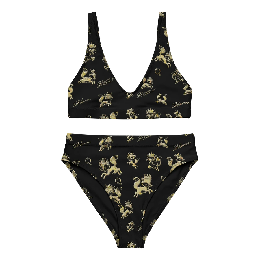 Vixen Queen Golden Vixen High Wasted black Bikini product image (2)