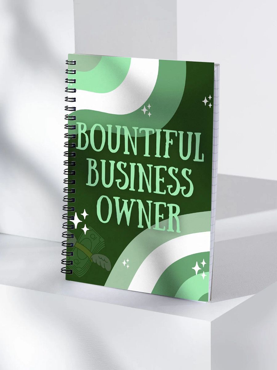 Bountiful Business Owner Notebook product image (1)