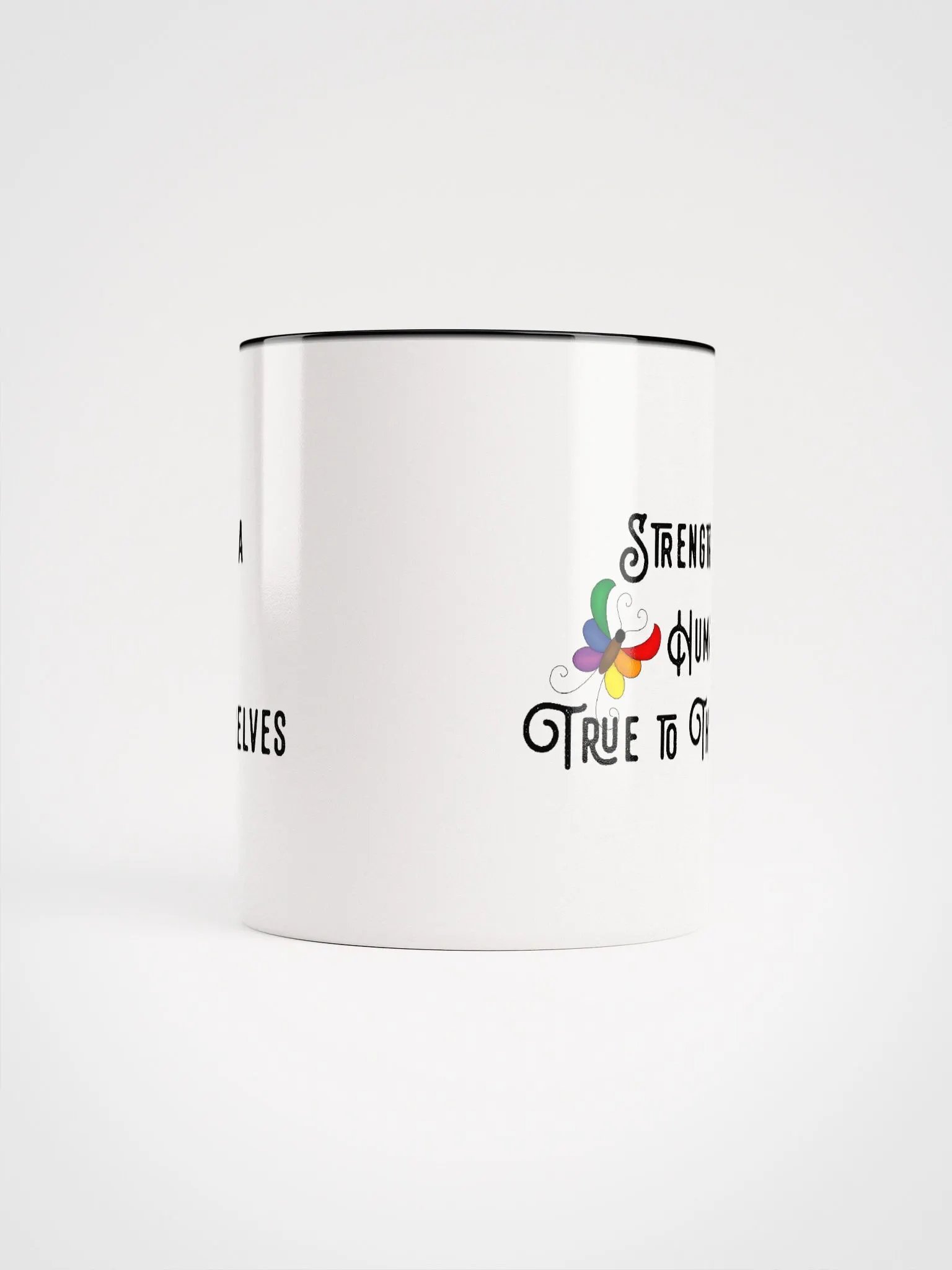 Strength is a Human Mug - With Color product image (5)