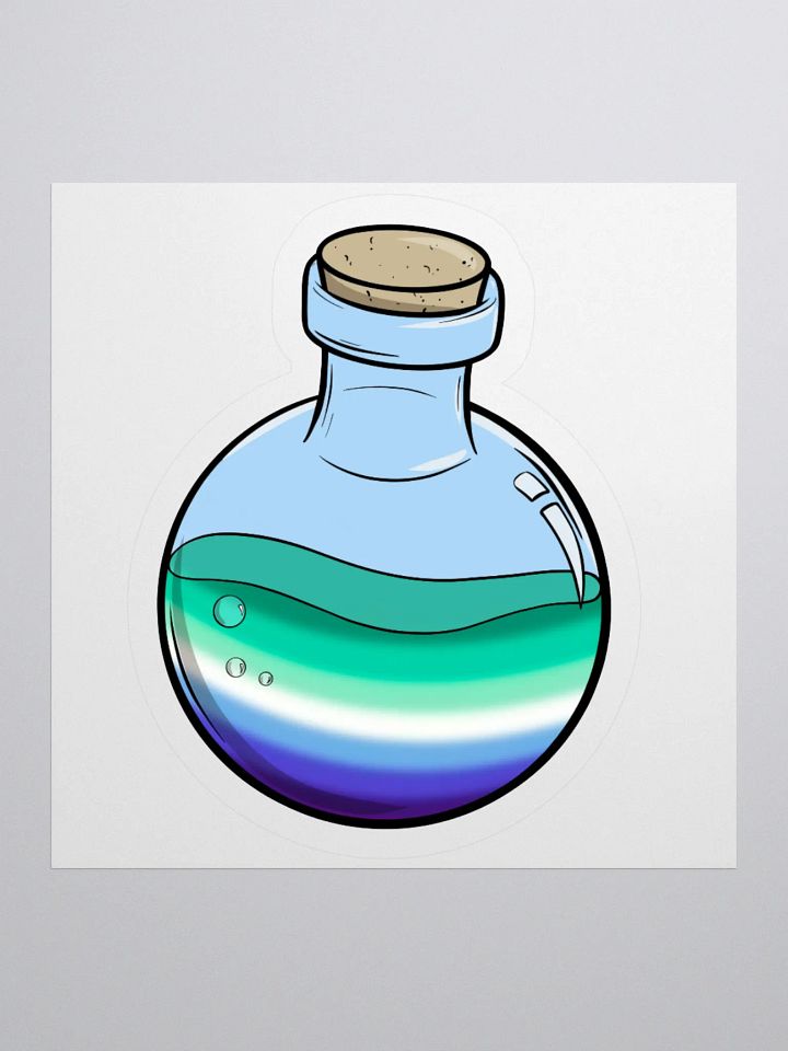 Gay Pride Potion | 3" Sticker product image (1)
