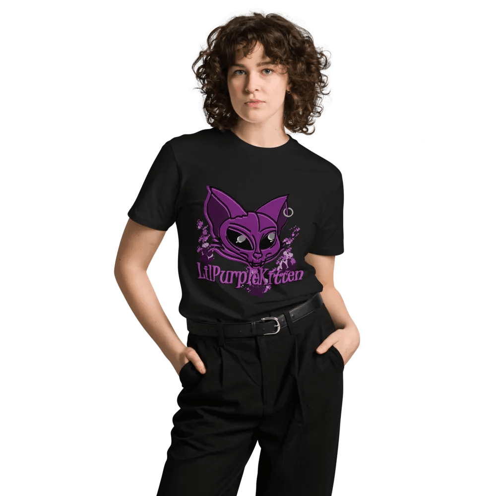 LilPurpleKitten Logo Tee product image (8)