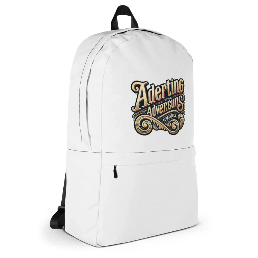 Adverting Style All-Over Print Backpack product image (4)