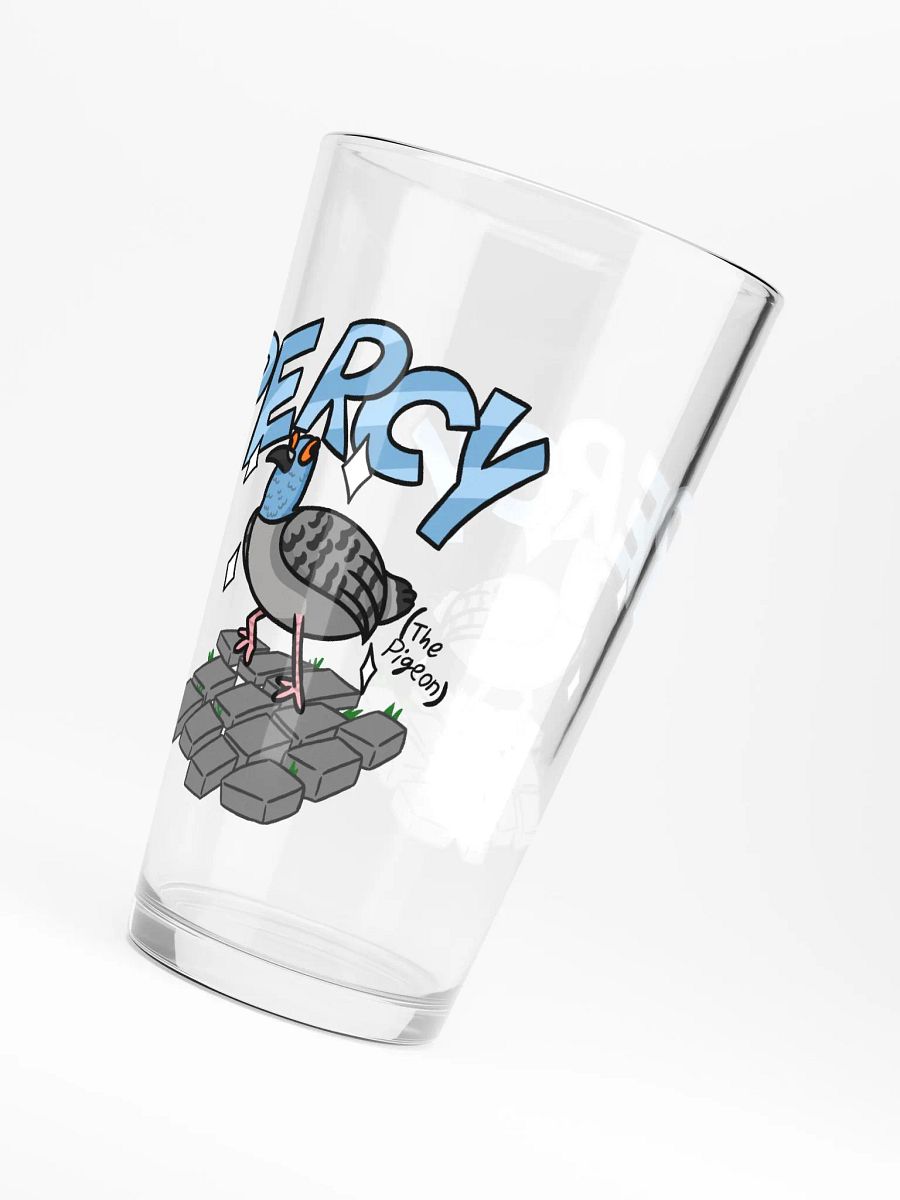 Percy the Pigeon Glass product image (3)