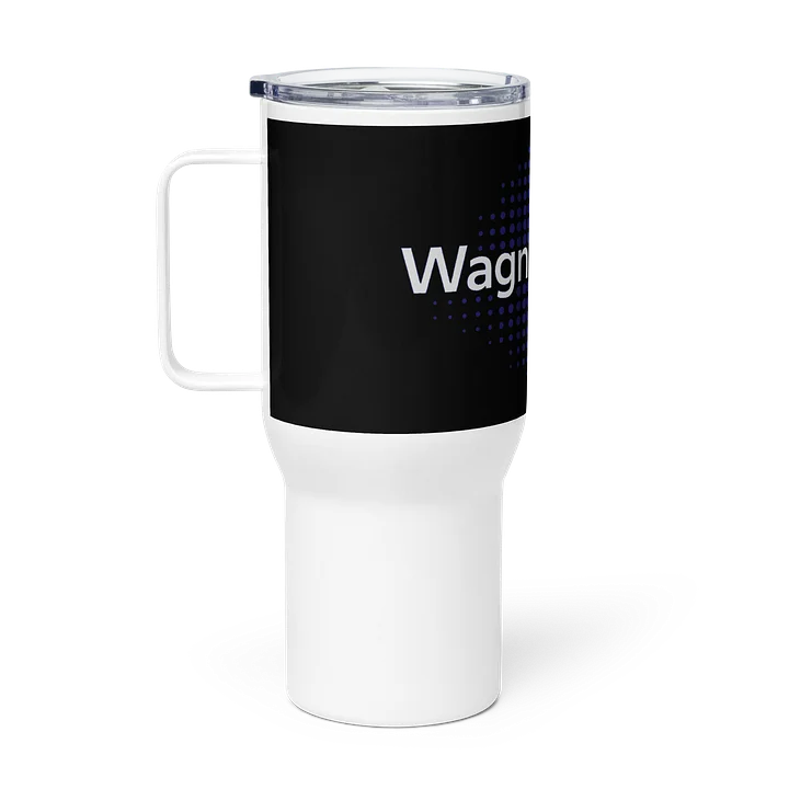 Wagnardsoft White Travel Mug with Handle product image (2)