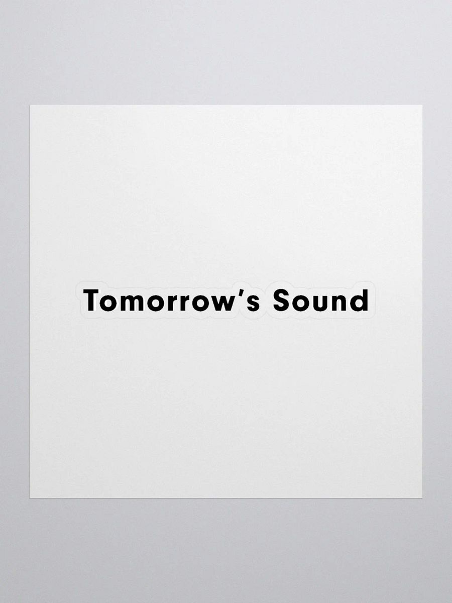 Tomorrow's Sound - Text Sticker product image (1)
