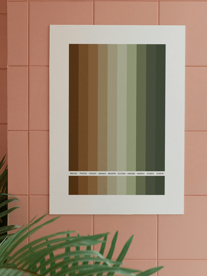 COLOR PALETTE 007 • WALLART DECOR product image (2)