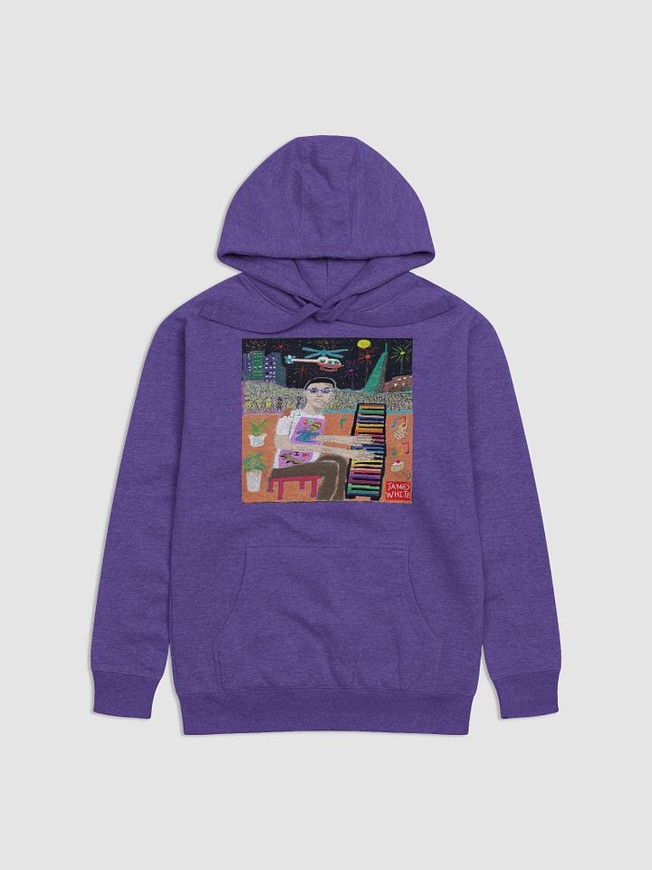 Cotton Heritage Unisex Premium Hoodie: i love piano product image (3)