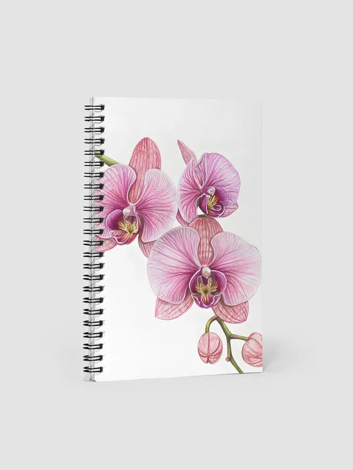 Orchid Spiral Notebook product image (1)