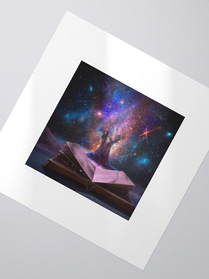 Galactic Wild Book Alpha Sticker product image (2)
