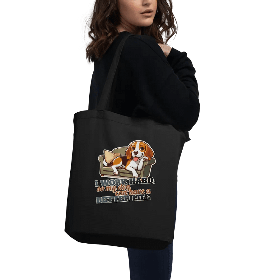 Work Hard - Beagle Beach - Tote Bag product image (16)