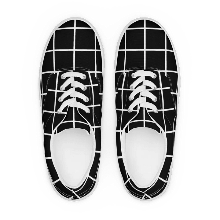 Men's Black and White Shoes product image (1)
