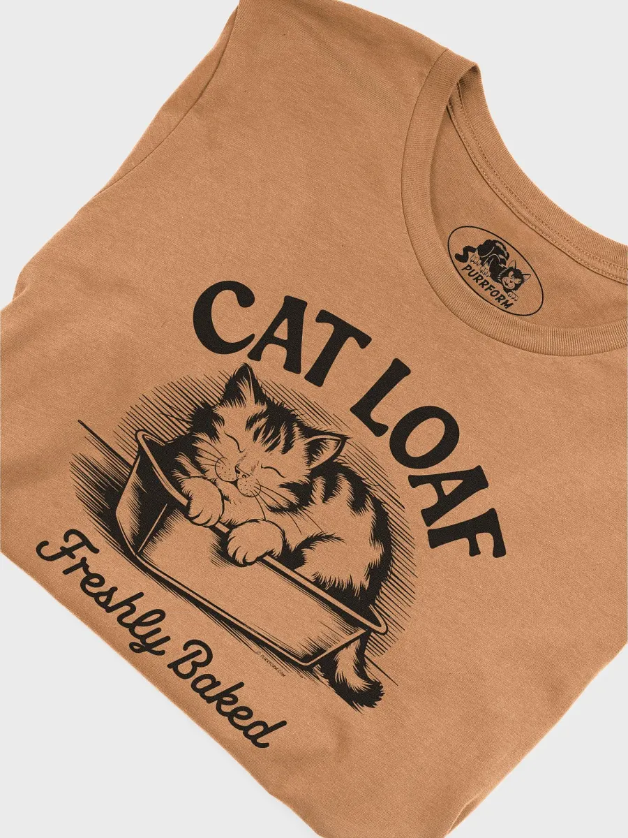 Cat Loaf Freshly Baked T-Shirt product image (3)