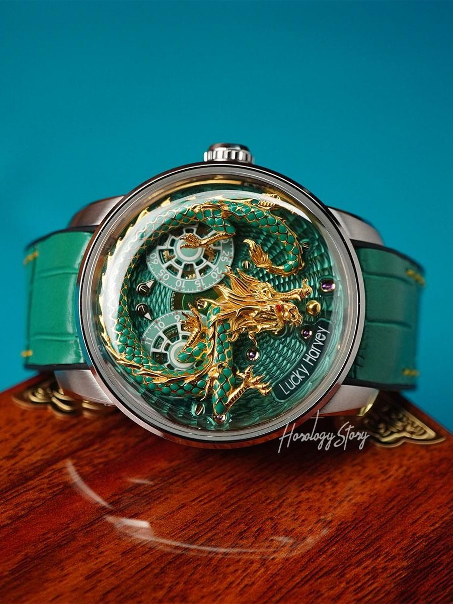 Lucky Harvey Green Dragon Enamel Limited 200 Pcs product image (4)