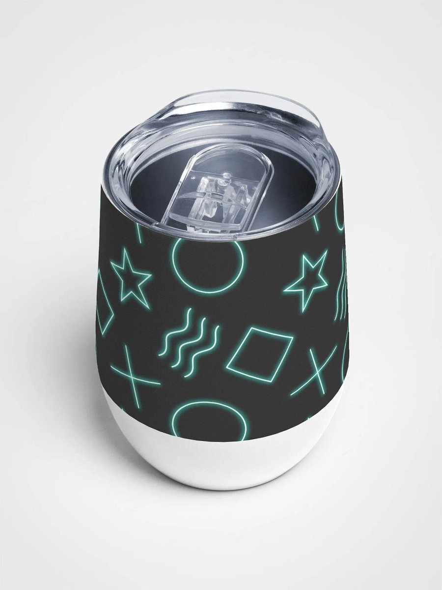ESP Card Pattern Wine Tumbler—Minty Edition product image (4)