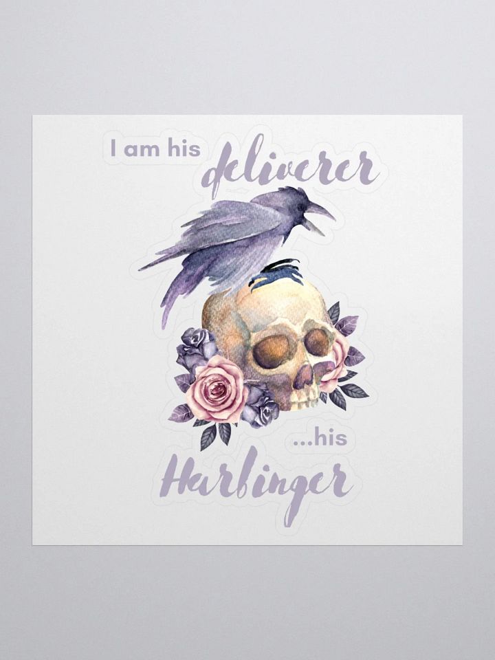 Between the Birches Indie Trilogy Harbinger Sticker product image (1)