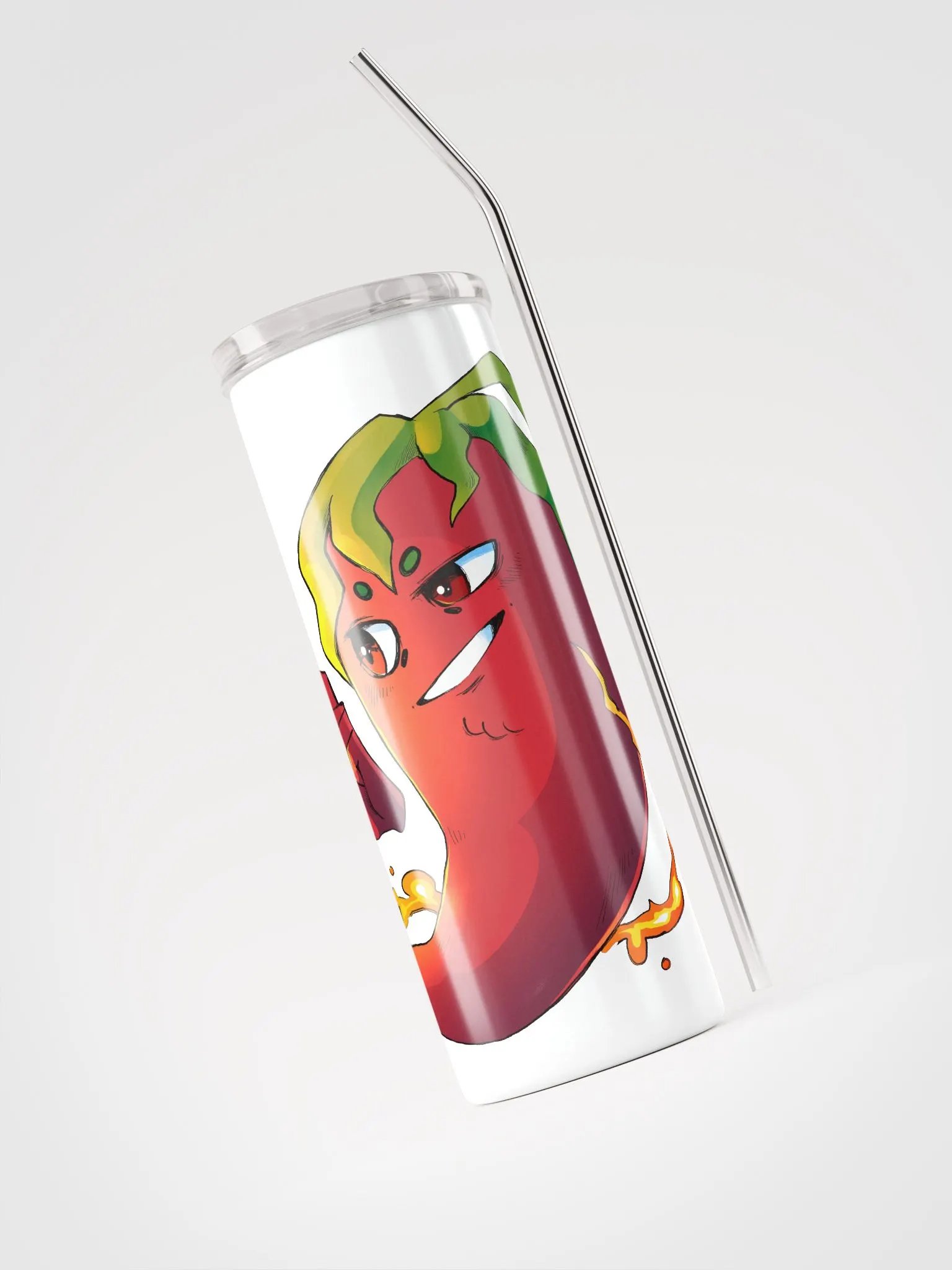 Pepper Logo Stainless Steel Tumbler product image (4)