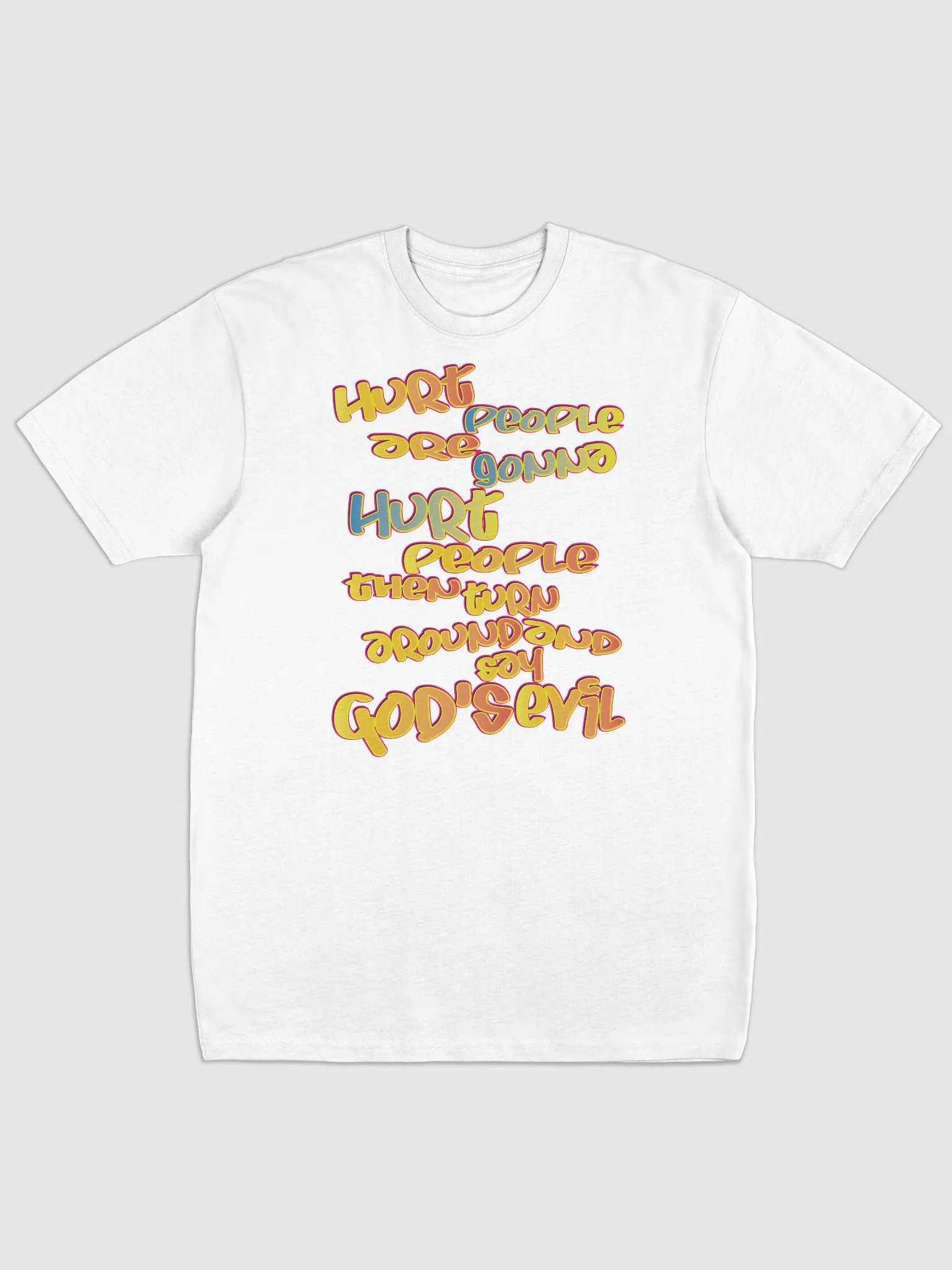 Hurt People - Graffiti - Cotton Heritage Men's Premium Heavyweight Tee product image (2)