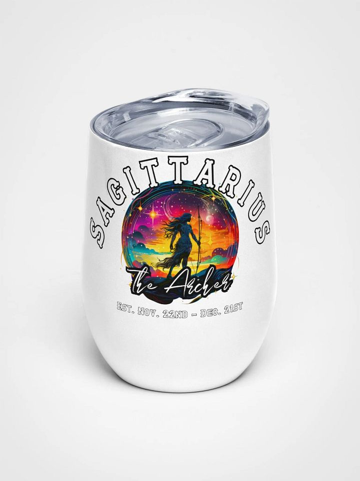Sagittarius - Zodiac Wine Tumbler product image (2)