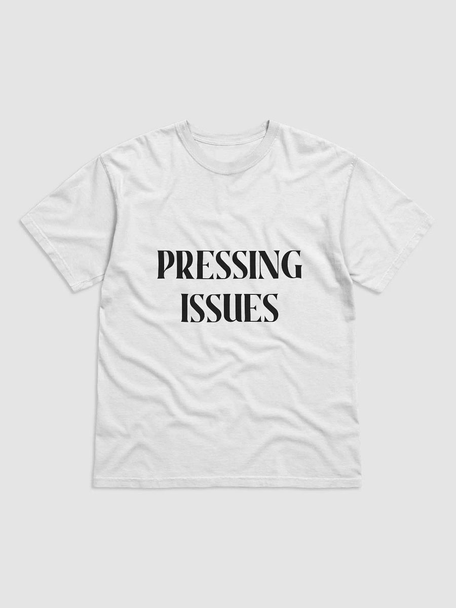 PRESSING ISSUES(BLACK PRINT) product image (1)