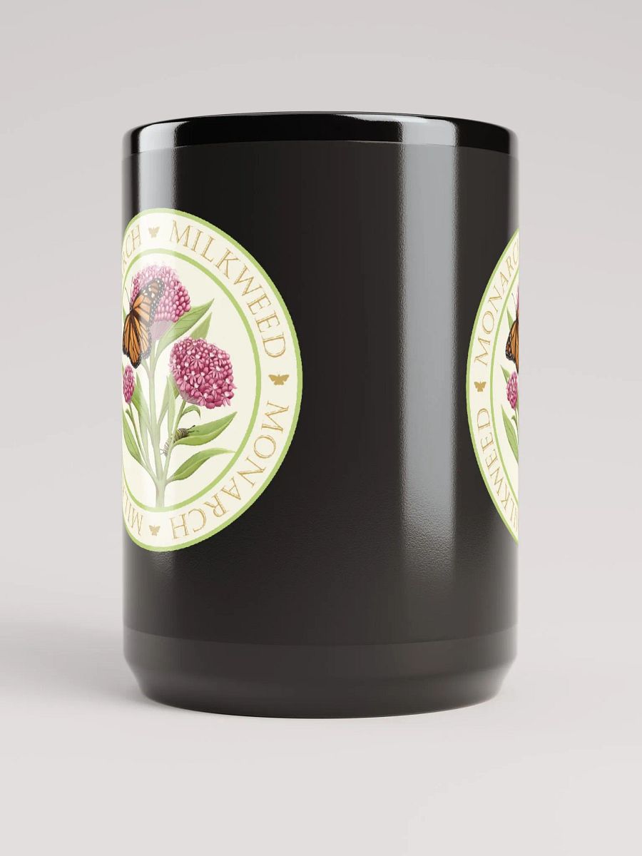 Monarch - Milkweed Black Mug product image (5)