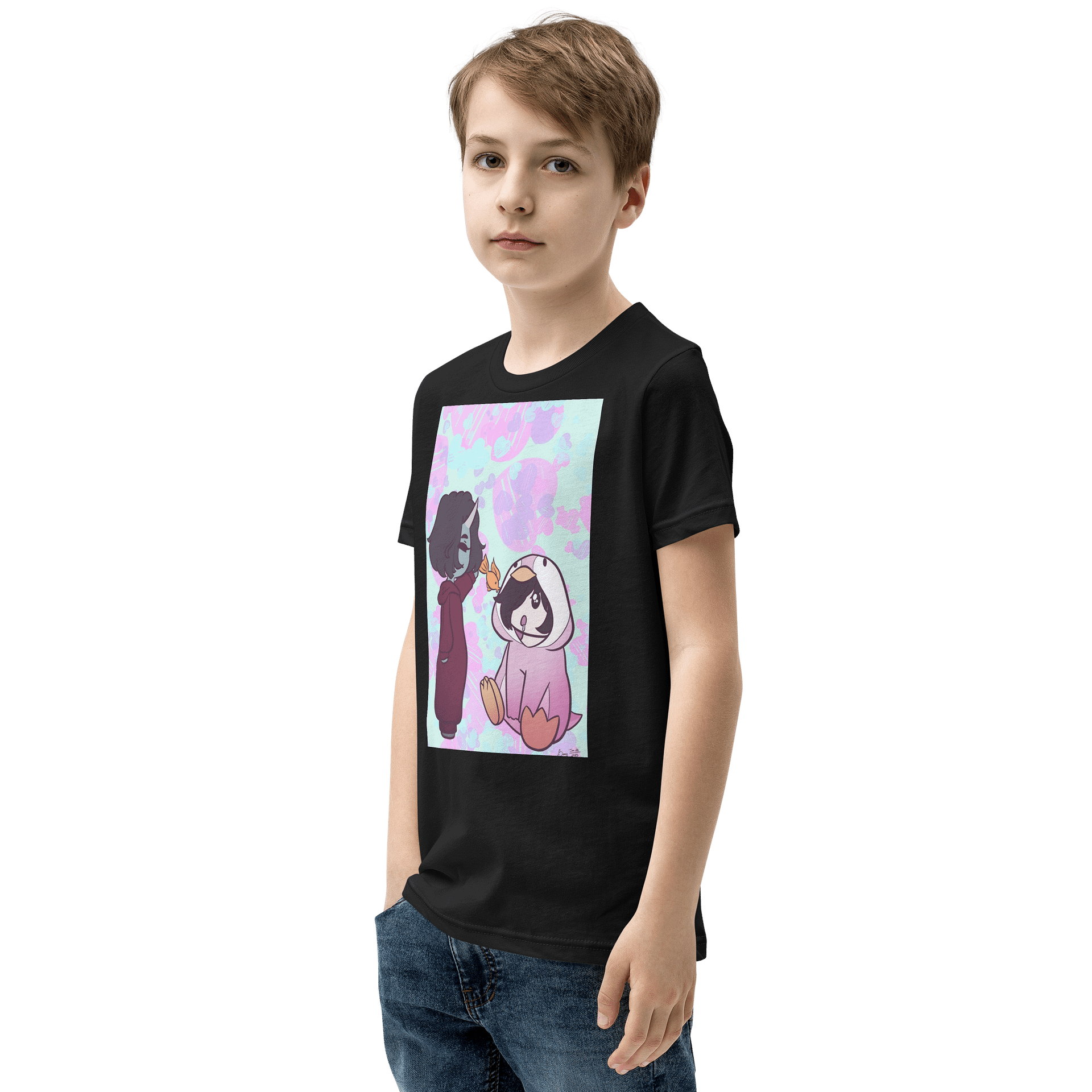 Feeding Pengu Youth Tee product image (9)