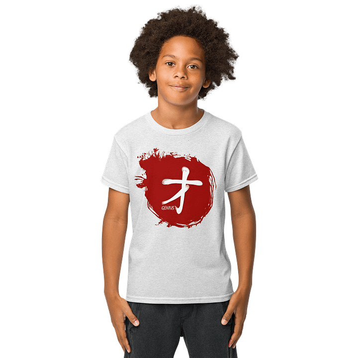 Kids T-Shirt Genius Japanese Graphic product image (1)