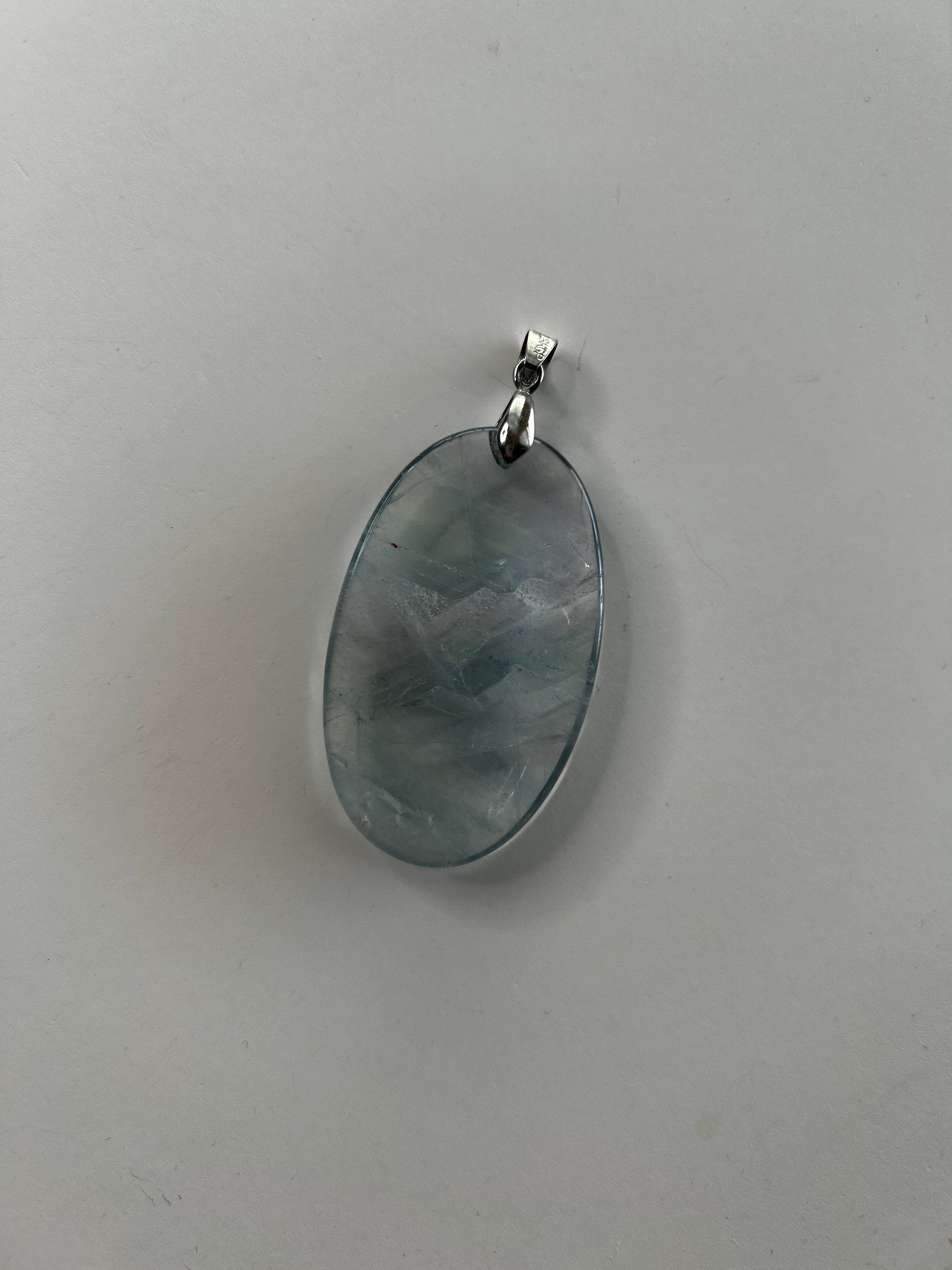 Fluorite Crystal Oval Pendant product image (4)